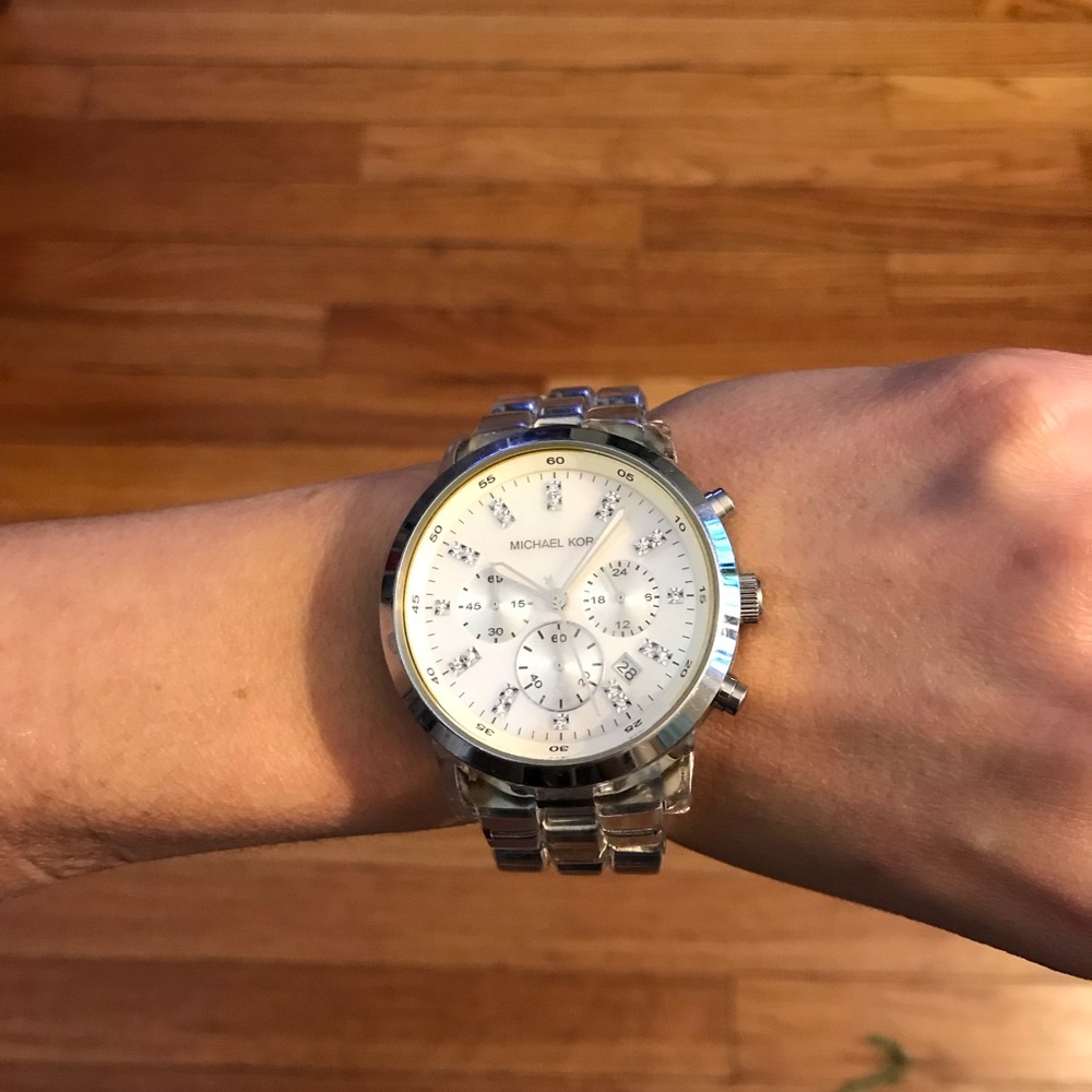 Michael Kors Clear band watch